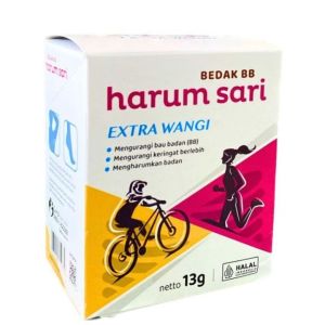BOX - Harum Sari Bedak Deo Badan 10 Sachet Menghilangkan Bau Ketiak