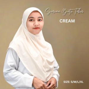 Sarima Moscrepe Batu Tabur | Tudung Sarung Moden Size S hingga XL | Material Premium & Elegan