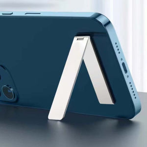 (HD1)Alloy Ultra-Thin Mobile Phone Grips Holder Universal Adjustable Phone Stand with Glue Sticker