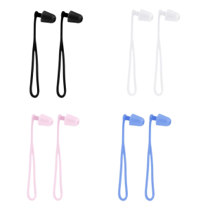 Water Resistant Swimming Ear Plugs Reusable Silicone Earplugs Corded Swim Ear Plugs For Adult Shower Bath Surfing Diving