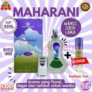 PARFUM MAHARANI 35ML AHSAN EDP BONUS PARFUM 7ML - PARFUM WANITA TAHAN LAMA - PARFUM MINYAK WANGI AHSAN - MINYAK WANGI WANITA TAHAN LAMA - PARFUM WANITA ORIGINAL - PARFUM ARAB ORIGINAL TAHAN LAMA - FARFUM WANITA TAHAN LAMA - PARFUM SPRAY - BISA COD