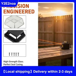 【Local shipping】 Protective Glass Cover for Vertical 4D Laser Level Water Resistant for Accurate Line Leveling in Building Tasks