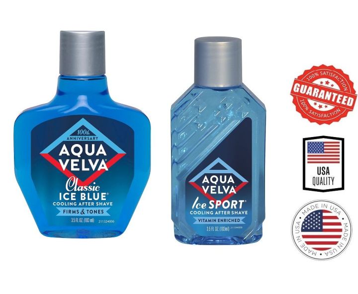Aqua Velva Classic Ice Blue AfterShave oz 103mL Lazada PH