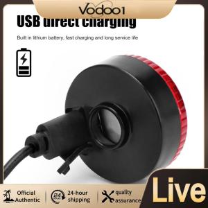 Bike Tail Light & Headlight Bike Rear Light Rechargeable Cycling Tail Lamp 3 Modes Bike Front Light for Outdoor Cycling