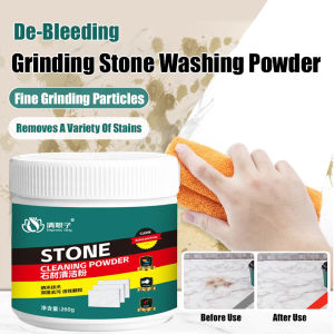 Stone Surface Cleaner Polishing Powder Stone Cleaner Powder Marble Stain Remover Quartz Countertop Cleaner Kitchen Countertop Reviver Countertop Cleaning And Polishing Paste