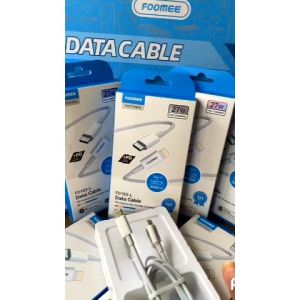 Foomee Kabel Data FD103-L USB C to Lightning 3.25A Data Cable Fast Charging