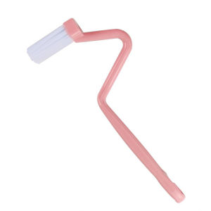 Portable V Shape Curved Long Handle Toilet Brush Rim Easy Clean Corner Deeply Cleaning Tool Home Hotel Bathroom Accessories