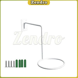 ZEO Helmet Hanger Wall Mount Display Rack Basketball Stand Multifunctional Storage Shelf 1Pc