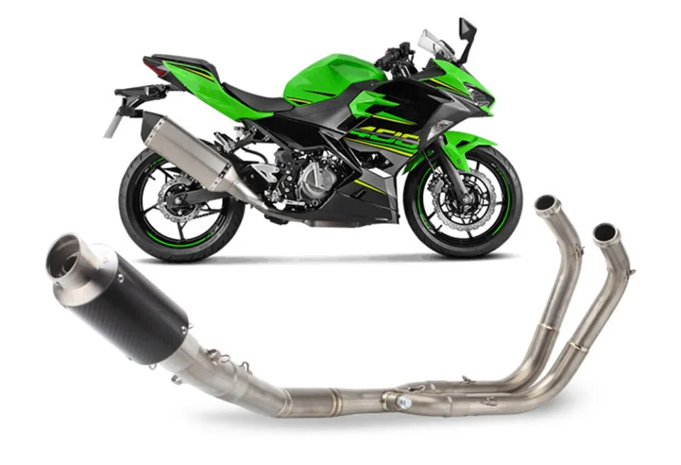 For Kawasaki Ninja 400 Z 400 2018-2023 NINJA 400 Stainless Steel