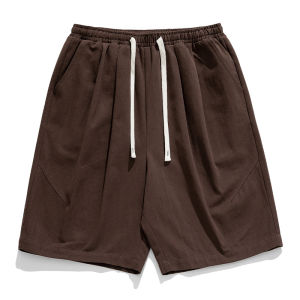 HELLO JIM Loose shorts men 2023 new style High quality 100% Cotton Short pants men K2181