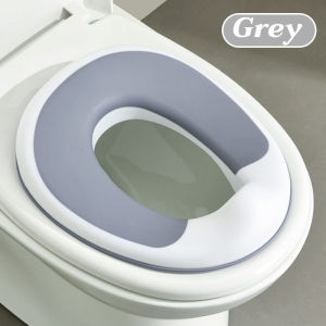 Kids Toilet Seat Cover Foldable Training Toilet with Suction Cup Portable Travel Kids Splash Proof