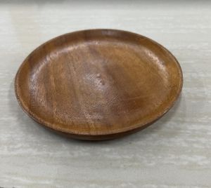 D2 002 150mm*150mm*25mm Mini Round Plate Wood Sold As 3pcs 50% OFF 50% OFF