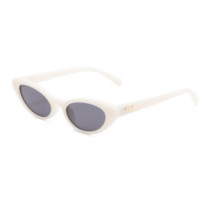 JN IMPRESSION Cat-eye narrow frame sunglasses UV400 sunglasses retro Middle East cross-border foreign trade