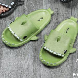Sandal Jelly Slop Hiu Daddy Mommy Shark Dewasa 3 Dimensi MKY 002-31 36-41