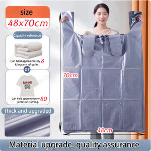 Luggage Storage Moving House Bag Large Plastic Capacity Storing Clothes Durable Storage Beg Besar Pembungkusan 行李打包塑料袋