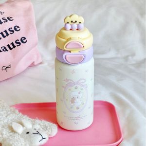 PREMIUM TUMBLER TERMOS GOOD LUCK 500 ML PORTABLE VACUUM CUP INSULATED BOTTLE HOT & COOL STAINLESS STEEL 316 / COFFEE TUMBLER / TERMOS TAHAN PANAS & DINGIN