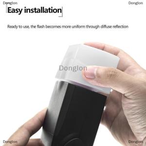 [COD] Donglon โดมสะท้อนแสงแฟลชสำหรับ V1 TT600 V850II V860III TT600 520 685 850 860กล่องไฟแฟลชสปีดไลท์สำหรับเปลี่ยน