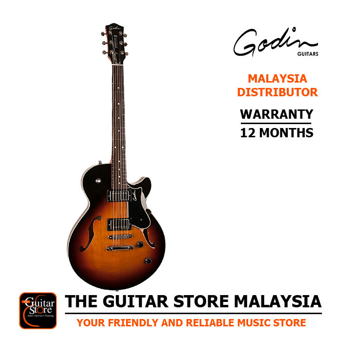 Godin Montreal Premiere Sunburst HG Semi Hollow Body Premium Electric