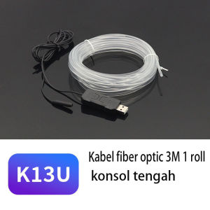 Suasana mobil cahaya warna-warni suasana serat optik cahaya dekorasi interior