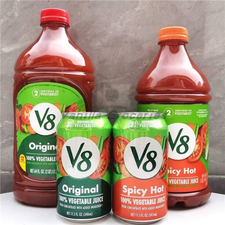 American lowcalorie lowfat original spicy plant vegetable juice