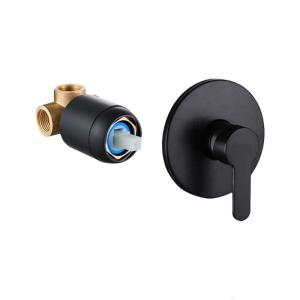 Styles Shower Valves set Single Handle Shower Systems Elegant Shower Valves with Trim set 10cm Length Handle for House