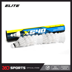 Elite X540 Feather Shuttlecocks