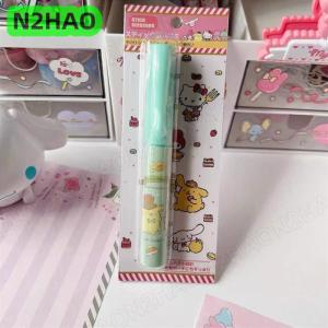 ซื้อ 1 ชิ้นลด 10 บาท Sanrio Hello Kitty กรรไกรรูปปากกาการ์ตูน Cinnamoroll Kuromi เมโลดี้สำนักงานกรรไกรขนาดเล็กแบบพกพาของขวัญ
