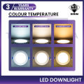 [Sirim] LED Downlight 4/6/8Inch 12W 20W 24W Round/Square Ultra Slim LED Recessed Light Lampu Downlight Lampu Siling. 