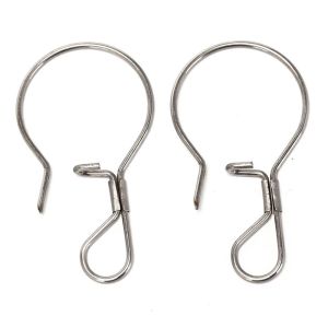 YINGXING 2 ชิ้น สแตนเลส เอ็นตกปลา รอกตกปลา สายล็อคปลา ล็อคหัวเข็มขัด แท็คเคิล สตริงเกอร์ เครื่องมือตกปลา เครื่องมือสตริง