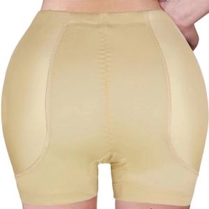 Mid-Waist Padded Fake Butt Padding Panty for Woman Hips Enhancer Body Shaper Padded Panty Shorts