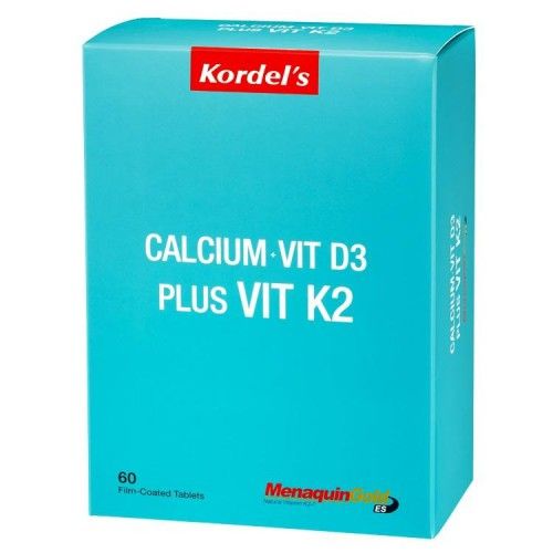 KORDEL'S CALCIUM + VIT D3 PLUS VIT K2 TABS 60'S Lazada
