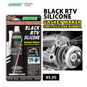HARDEX Black RTV Silicone Gasket Maker - 85.2g (RS-660)