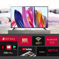 GINZA Smart TV 55 Inches FHD LED TV Android TV Flat Screen Smart TV. 