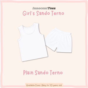 Unicorn Pastel Girls Sando Terno II Baby to 10 y/o - Pastel colors unicorn prints rainbow designs sleeveless tops shorts available sizes Baby to 10 years old.