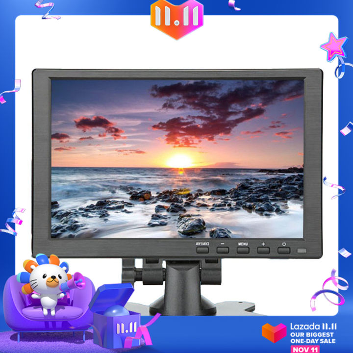 COLOR 10 inch Portable Monitor HDMI 1920x1080 HD IPS Display Computer ...