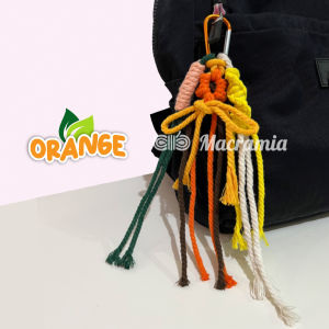 Macrame KEYCHAIN BY Yolanda| Premium |aksesoris tas| gantungan tas Lucu |model lucu