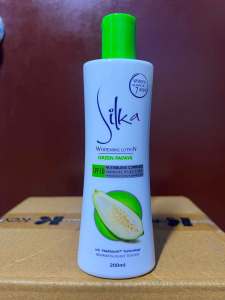 Silka Green Papaya Whitening Lotion Deodorant & Soap Papaya With SPF6