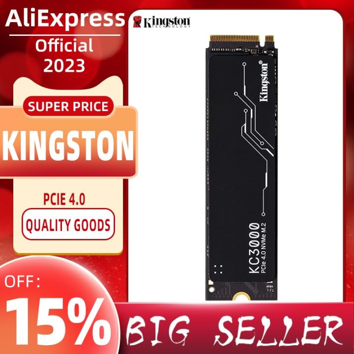 Kingston KC3000 PCIe 4.0 NVMe M.2 ssd m2 512gb 1tb 2tb 4TB hard Drive
