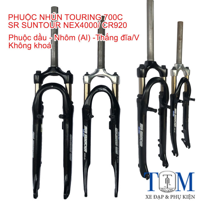 Phuộc nhún xe đạp Touring 700C SR SUNTOUR NEX4000/ CR920