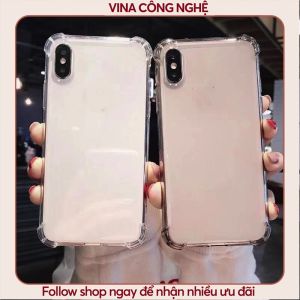Ốp lưng OPPO A3S/A5S/F5/F7/F7/F9/F11 Pro/Reno 4/....Chống sốc trong 4 gờ