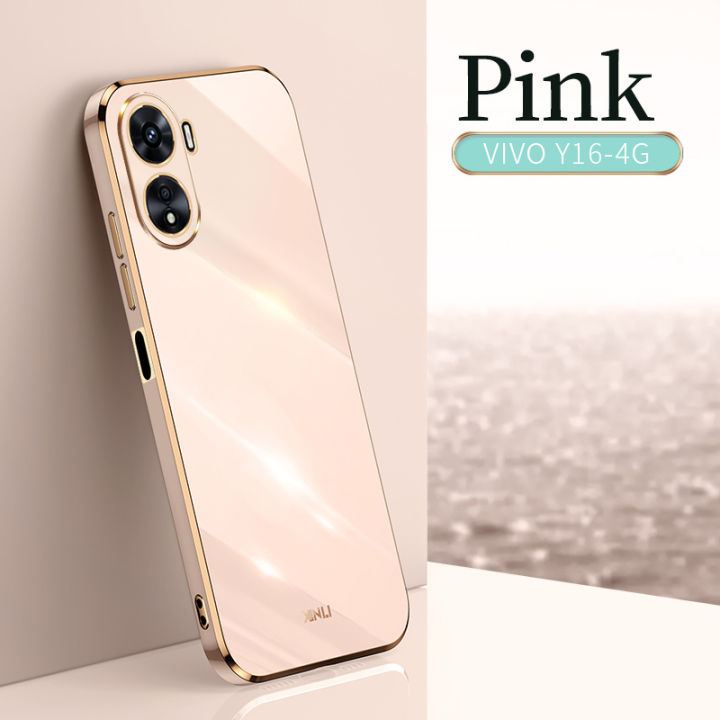 VIVO%20Y16%204G%20Case%20Plating%20Casing%20VIVOY16%20Soft%20TPU%206D%20Shockproof%20Back%20Phone%20Cover%20-%20Image%205