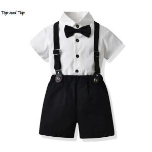 Setelan kemeja Anak Laki -Laki TALI JOJON/SUSPENDER 1-5 Tahun Baju Anak Berkualitas