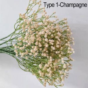 MIRELAE Gift Party Supplies Wedding Favors Floral Arrangement 108Heads Artificial Gypsophila lifelike Baby Breath Fake Plants