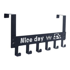Daily-home Door Back Hook Hanger Bag Clothes Towel Hat Storage Hook key Debris Wall Hook