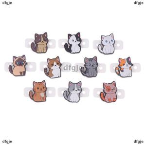 [COD] dfgje 1 6Pcs Cute Cartoon Various Cat Tennis Racket Damper Silicone Shock Absorber To Reduce Tenis Racquet Vibration Dampeners