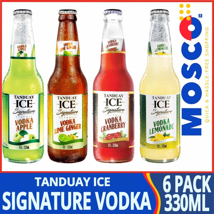 Tanduay Ice Signature Vodka Apple, Lime Ginger, Cranberry