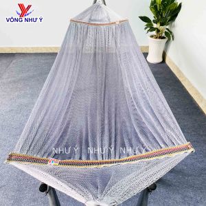 Lưới võng xếp cỡ đại Như Ý dày rộng dùng cho khung người lớn võng lưới cán thép gấp gọn đảm bảo an toàn chống té