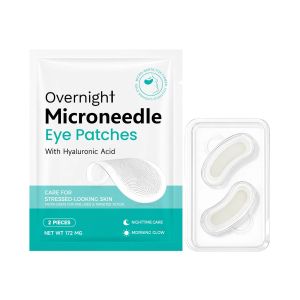 2x Vitamin E Microneedle Eye Patches 0.25mm Stabilizing Restoring Chapped Skin Care Anti Dryness Skin Nourishment Seasonal Repai