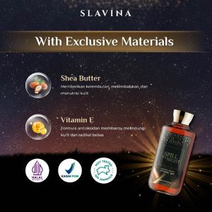 ROSHIBEL - SLAVINA Shower Gel Sabun Mandi Cair Wangi Parfum Nagita Slavina Skincare 350ml