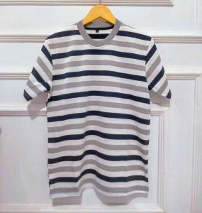 Kaos salur Dewasa Pria Wanita Lengan Pendek Terbaru